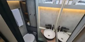 Niesmann + Bischoff Arto 78 A-class motorhome washroom
