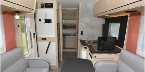 Rapido C86 Night Edition motorhome lounge