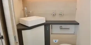 Rapido C86 Night Edition motorhome washroom and WC