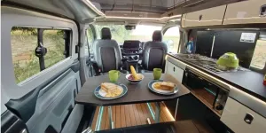 Swift Monza campervan 2025 interior