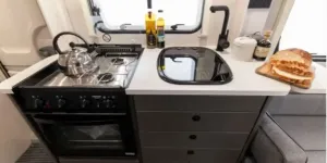 Xplore XC Lite caravan kitchen