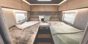 Dethleffs Trend I 7057 EBL 2025 A-class with single beds