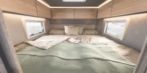 Dethleffs Trend I 7057 EBL 2025 A-class double bed option