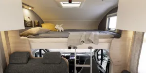 Large overcab bed