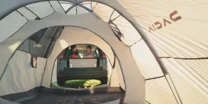 Inside the Dacia Jogger Sleep Pack