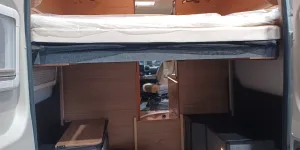 Knaus BoxLife 600 DQ Platinum Selection rear bed