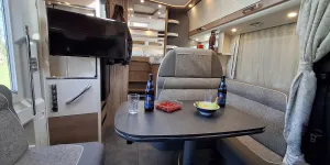 Malibu T450 RB-LE Lightweight - from cab showing lounge