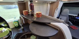 Malibu T450 RB-LE Lightweight - useful extra kitchen worktop