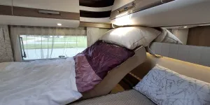 Malibu T450 RB-LE Lightweight - the head of the bed can be lifted