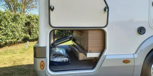 Storage inside the Elnagh Baron 530