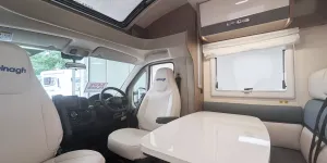 Elnagh Baron 530 interior showing front lounge