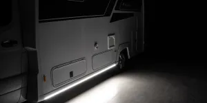 Running light is an option on the new Frankia Noctra Cruiser 7.6L