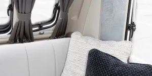 Upholstery is not lost in the Swift Challenger Grande, with high quality builds and a focus on comfort