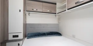 The bed is spacious and very comfortable, something you would expect at a luxury hotel