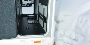 Bailey Alora 69-4S motorhome garage