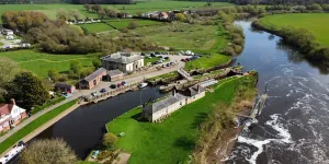 A quiet and scenic getaway at York Naburn Lock Caravan & Camping Park