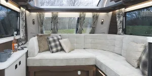 High backrests for extra comfort