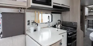 Swift Conqueror Grande 645 kitchen