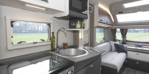 Swift Challenger 590 kitchen