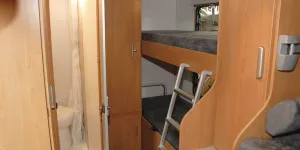 City Van CV 57 L showing bunk beds