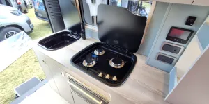 Orange Campers Trouvaille Option 2 Shower campervan kitchen