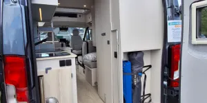 Orange Campers Trouvaille Option 2 Shower campervan rear