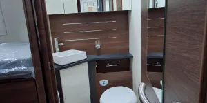 Rapido 8066dF motorhome washroom
