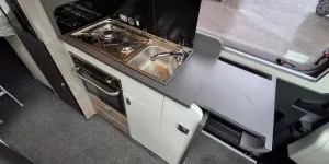 Swift Carrera 194 kitchen