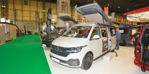 The CJL Leisure Adventure Coast rising roof campervan