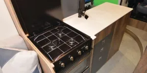 Danbury Royale high-top campervan kitchen