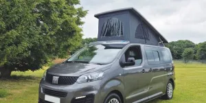 Orange Campers Micro Camper rising roof campervan