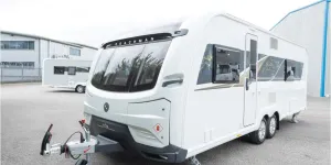 Coachman Lusso III caravan (photo courtesy of Richard Chapman)