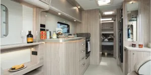 Elddis Crusader Borealis caravan interior (photo courtesy of John Chapman)