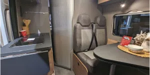 The Dethleffs Globetrail Classic 640 ER campervan interior