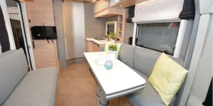 Dethleffs Just Camp T 6762 low-profile motorhome interior
