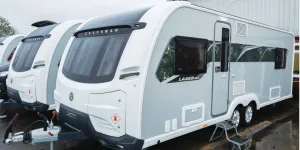 Coachman Laser 665 Xtra caravan (photo courtesy of Richard Chapman)