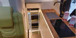 CJL Grande Adventure 600-4 high-top campervan interior