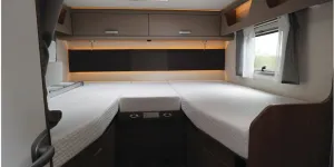 Carado T447 Edition24 low-profile motorhome beds