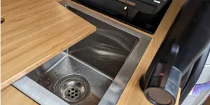The Love Campers VW ID Buzz campervan sink