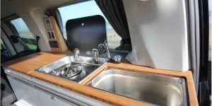 CMC HemBil GoCamper rising roof campervan kitchen