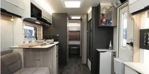 Swift Elegance Grande 860 caravan interior (photo courtesy of Richard Chapman)