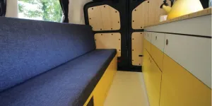 The Love Campers VW ID Buzz campervan interior