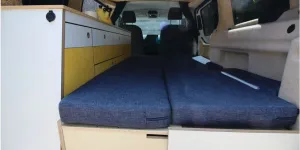The Love Campers VW ID Buzz campervan beds