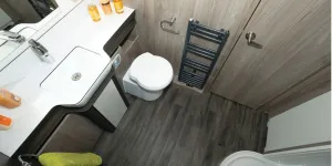 The Swift Elegance Grande 835 caravan washroom