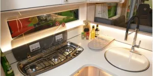 Coachman Travel Master Imperial 845 kitchen