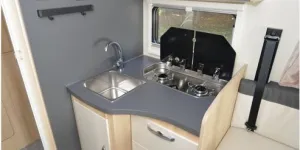 The Itineo Cozi PC640 Spirit Edition motorhome kitchen