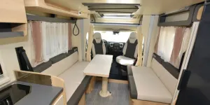 The Itineo Cozi PC640 Spirit Edition motorhome lounge