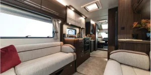 Elddis Encore 295 low-profile motorhome interior (photo courtesy of Elddis)