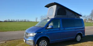 The Out and About Campers rising roof campervan