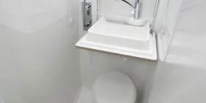 Globe-Traveller Explorer 2X high-top campervan washroom